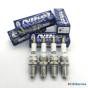 4 Candele Magneti Marelli SNB7001 Nikel Audi A3 Citroen Fiat Opel Lancia Kia - Foto 1 di 4