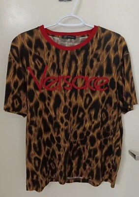 Versace Camiseta Estampado Animal Hombre Pequeña Foto 1 de 4