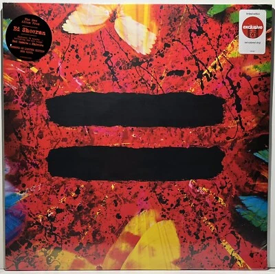 Ed Sheeran "= (Equals)" NEW SEALED LP Red Translucent Vinyl 2021 bad habits - Image 1 of 4