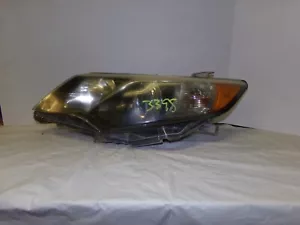 2012 20013 2014 TOYOTA CAMRY HEADLIGHT HALOGEN LEFT  OEM 3395 - Picture 1 of 8