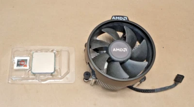 AMD 5000 Series Ryzen 5 1500x Desktop Processor And Cooling Fan Parts Only - Image 1 of 4