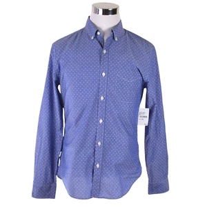 NEW Bonobos Mens Shirt M Slim Fit Salt Pond Dot 100% Cotton - Picture 1 of 9