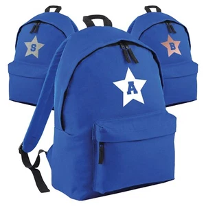 Personalisierter Schulrucksack mit Initialen für Kinder und Kinder zurück zur Schule - Bild 1 von 6
