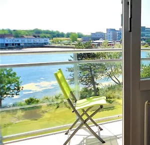 ⛱️Strandlage..Heiligenhafen..Ostsee..Ferienwohnung für 2..Balkon..Seeblick..WLAN - Bild 1 von 12