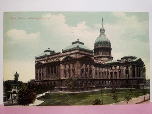 Indianapolis IN State House Capitol DB P 1913 - Bild 1 von 2