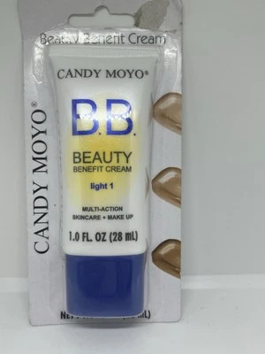 Candy Moyo Beauty Benefit B.B. Cream Foundation Light 1 Multi-Action 1FLOZ-28 ML - Image 1 of 4