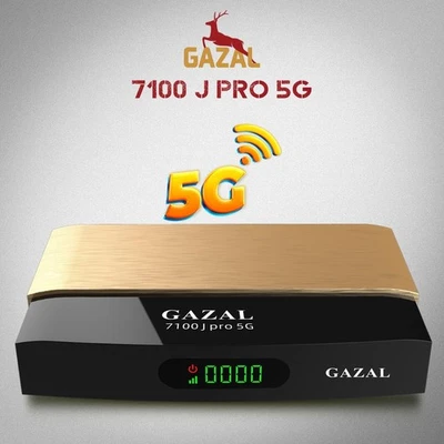 GAZAL 7100J Pro G2 – 5G BUILT IN Receiver Satellite Full HD 1080p Wi-Fi  YouTube - Image 1 of 4