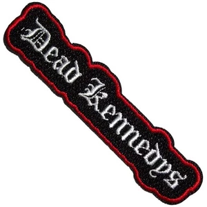 DEAD KENNEDYS Iron-On Patch: Text Logo Cut-Out: DK logo Official Merchandise £pb - Imagen 1 de 7