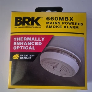 BRK 660MBX MAINS POWERED SMOKE ALARM - Picture 1 of 6