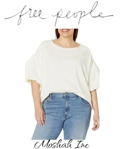 Camiseta Free People Mujer Flor, Óptica Blanca Talla MEDIANA - Imagen 1 de 13