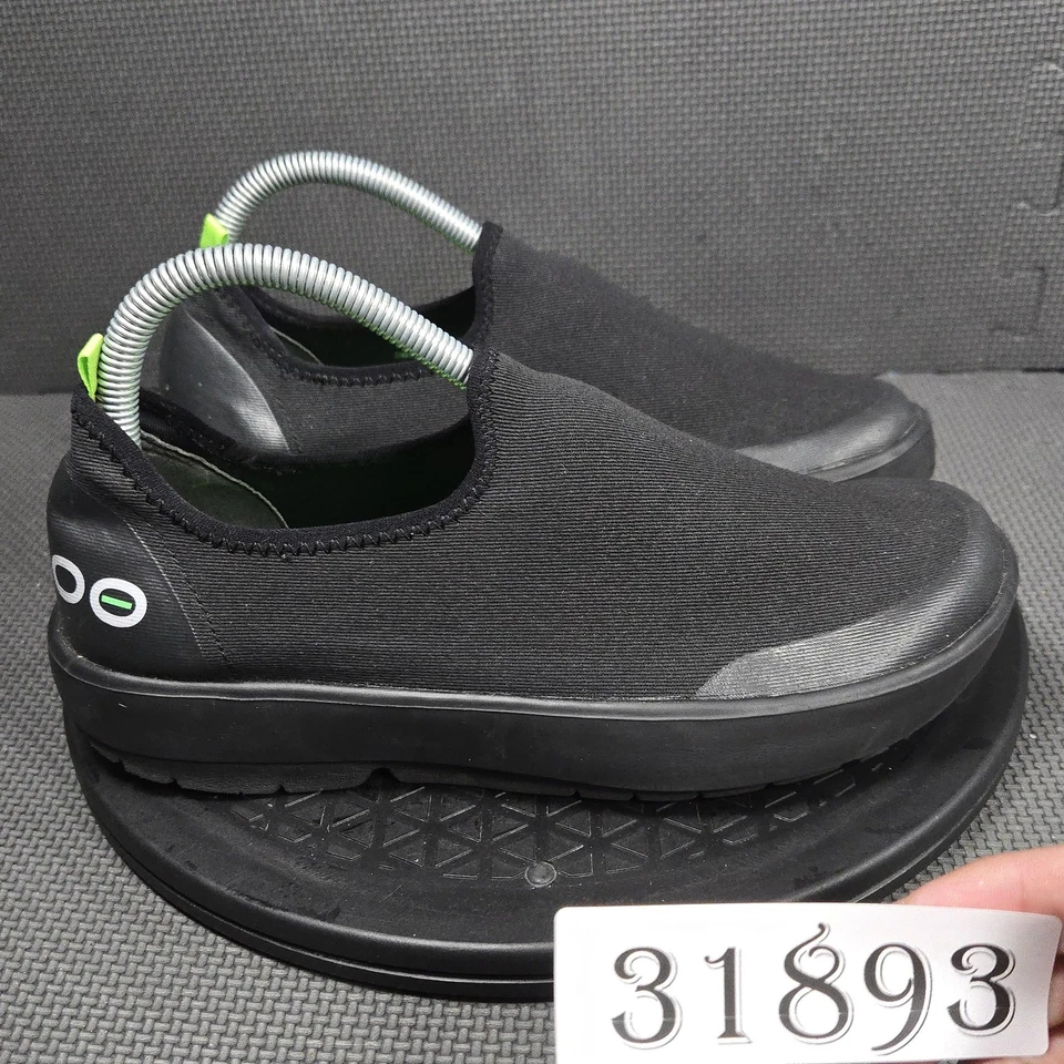 OOFOS OOmg Low Slip On Shoes Womens Size 9 Black Recovery Comfort Foam Walking - Image 1 of 4