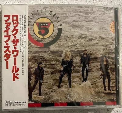 Five Star – Rock The World (CD) JAPAN OBI R32P-1165 NEW & Sealed RARE Promo ** - Image 1 of 2