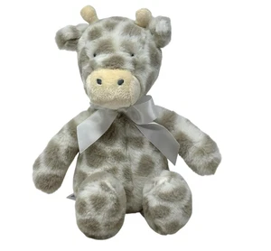 Peluche SNUG giraffa maculata 12" grigio bianco giocattolo bambino peluche bianco fiocco LKNU - Foto 1 di 6