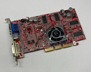 64MB Gigabyte ATi Radeon 9000 VGA / S-Vid-Out / DVI AGP Graphics Video Card - Picture 1 of 5