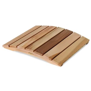 All Things Cedar Outdoor Wood Bridge, Walkway, Backyard Pond, 2’ (Open Box) - Picture 1 of 7
