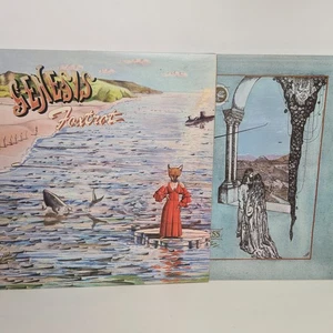 Genesis Trespass & Foxtrot Vinyl Record LP Prog Rock Peter Gabriel Phil Collins - Picture 1 of 17
