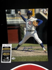 Ferguson Jenkins Autographed Chicago Cubs Signed 11x14 Photo JSA COA MLB￼ - Picture 1 of 3