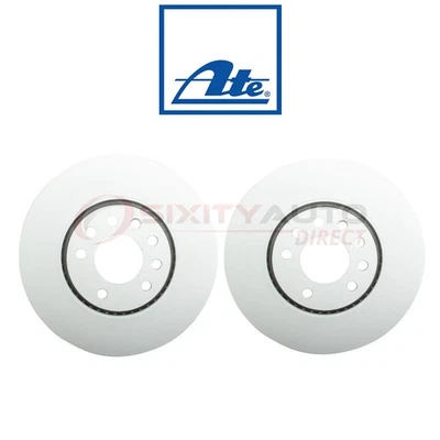 2 pc ATE Front Disc Brake Rotor for 2010-2011 Saab 9-3X - Braking Tire on Foto 1 de 4