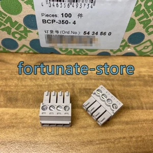 100pc new for BCP-350-4 3.5mm 4P terminal block 5434560 - Picture 1 of 1