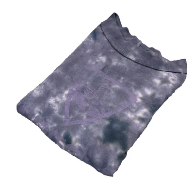 Camiseta Top Golf Tie Dye Para Hombre Pequeña Mediana Peso Púrpura Gráfico Manga Larga Foto 1 de 4