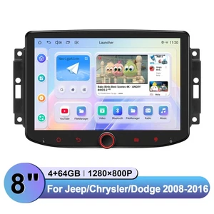 JOYING HD Touchscreen 8 inch 1280*800P Radio for Chrysler Town&Country 2008-2016 - Foto 1 di 16