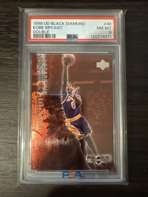 1998-99 Upper Deck Black Diamond - Kobe Bryant #46 Double Diamond /3000 - Image 1 of 2
