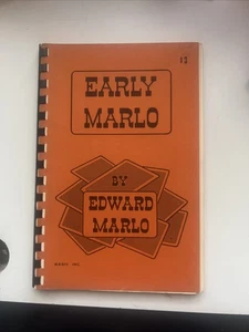 Früher Marlo von Edward Marlo Magier, seltenes Vintage Zauberheft Buch 96 Seiten - Bild 1 von 7