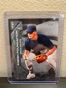Brock Wilken 2023 Skybox Metal Universe base fresca RC puntos de plata/299 F8 - Imagen 1 de 2