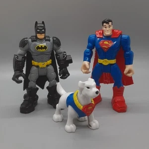 Playskool 2009 DC Comics Super Heroes Superman, Batman, Krypto 5" Action Figure - Picture 1 of 3