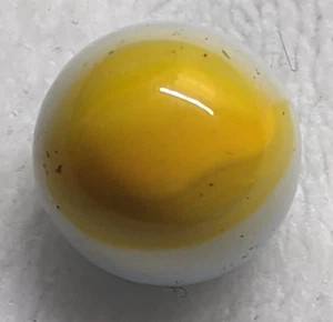 Vintage Akro Achat Eigelb Marmor 0,5 cm sehr guter gebrauchter Zustand - Bild 1 von 7