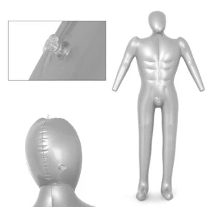 1Pcs Inflatable Mannequin Male Man Whole Body Underwear Dummy Torso Tailor Model - Picture 1 of 10