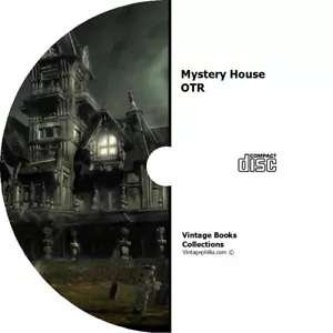 * MYSTERY HOUSE (OTR) OLD TIME RADIO SHOWS * 32 EPISODES on MP3 DVD * DAN GLENN - Imagen 1 de 2