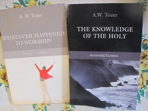Whatever Happened to Worship & The Knowledge of the Holy -A W Tozer (2PB) - Picture 1 of 6