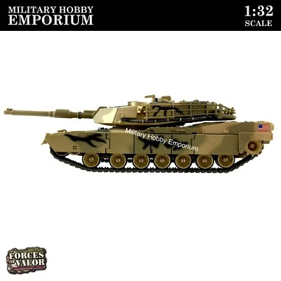 1:32 Unimax Toys Forces of Valor Iraq War US Army M1A1 Abrams Tank - Image 1 of 4