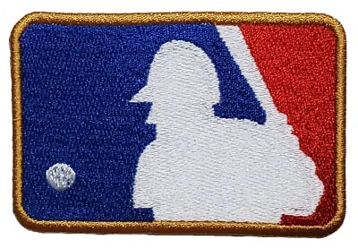 Parche de hierro totalmente bordado con logotipo de Batterman Serie Mundial MLB de béisbol Foto 1 de 4