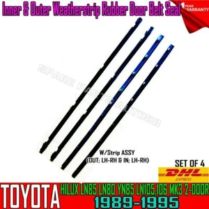 FOR TOYOTA HILUX 4RUNNER LN85 LN106 PICKUP WINDOW GLASS SEAL BELT WEATHERSTRIP - Picture 1 of 6