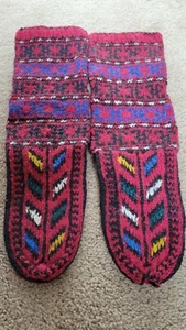 100% Hand stitched Wool socks unisex - Picture 1 of 6