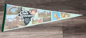 Felt Pennant, THE DARK CONTINENT, BUSCH GARDENS, TAMPA, FLA., 29-1/2 Inch Long - Picture 1 of 2