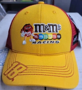 Brand Kyle Busch Team Hat 18 M&M's Racing Adjustable Fit NASCAR Pit Road Ready - Picture 1 of 2