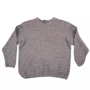 Only & Sons Top Women 4X Heather Gray Waffle Knit Texture Casual Everyday Shirt - Picture 1 of 11