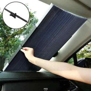 Car Retractable Windshield Sunshade Sun Proetect for Auto UV Blocking Foldable - Picture 1 of 20