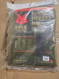 Borsone Fox da esterno con cerniera, 21"X36", Olive Drab - Foto 1 di 2