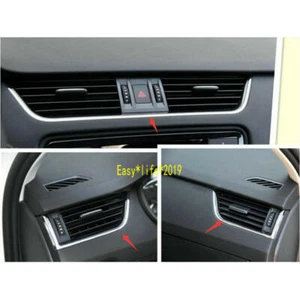3PCS Dashboard outlet air outlet air outlet for Skoda Octavia  A7 2015-2019 - Foto 1 di 3
