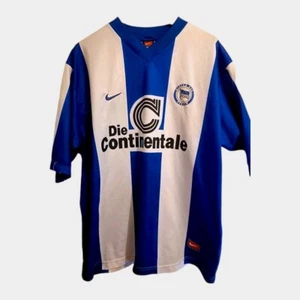 Hertha Berlin Home Fußball Trikot 1999 - 2000 Nike Blau Erwachsene XL - Imagen 1 de 5