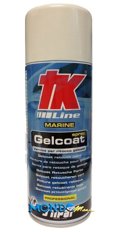 GELCOAT SPRAY VERNICE SPECIALE PER  RITOCCO GELCOAT BIANCO ANTICATO 400ml 478999 - Immagine 1 di 1