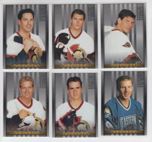 97/98 Donruss Studio Ottawa Senators (6 Cards) Yashin Rhodes Alfredsson Redden + - Bild 1 von 2