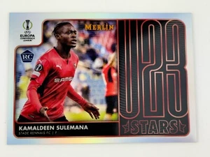 2021-22 Topps Merlin Chrome UEFA Kamaldeen Sulemana U23 Stars Rookie RC #U23-6 - Picture 1 of 2