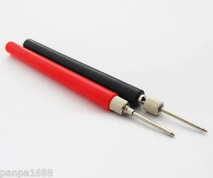 2pcs DIY Multimeter Test Probe without Cable Assemble & No Solder Long Handle - Picture 1 of 7
