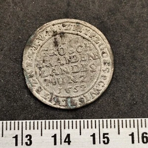 2 Groschen 1652 Germany Silver Ref15928j - Picture 1 of 2