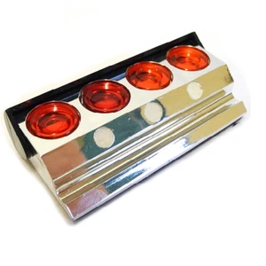 Horotec MSA17.201 - Watch Oiler Set - 4 Oil Cup Chrome Plated Stand - HO31 - Picture 1 of 1